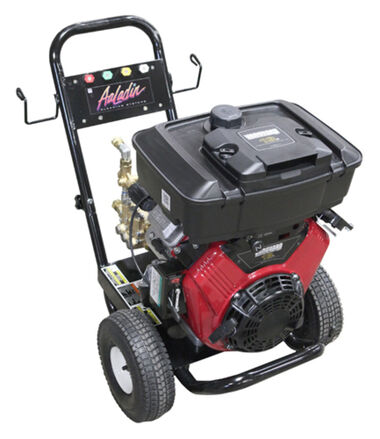 Aaladin Cleaning Systems 3500PSI4.0 GPM Gas Powered Cold Water Power Washer with 4 Quick Couple Spray Nozzles