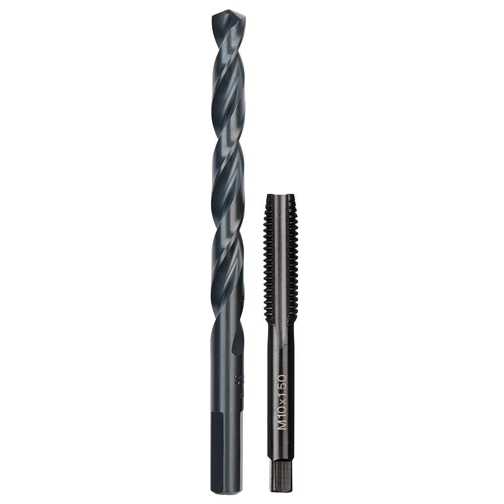 Milwaukee M10-1.50 mm Straight Flute Plug Tap & R Drill Bit, large image number 1