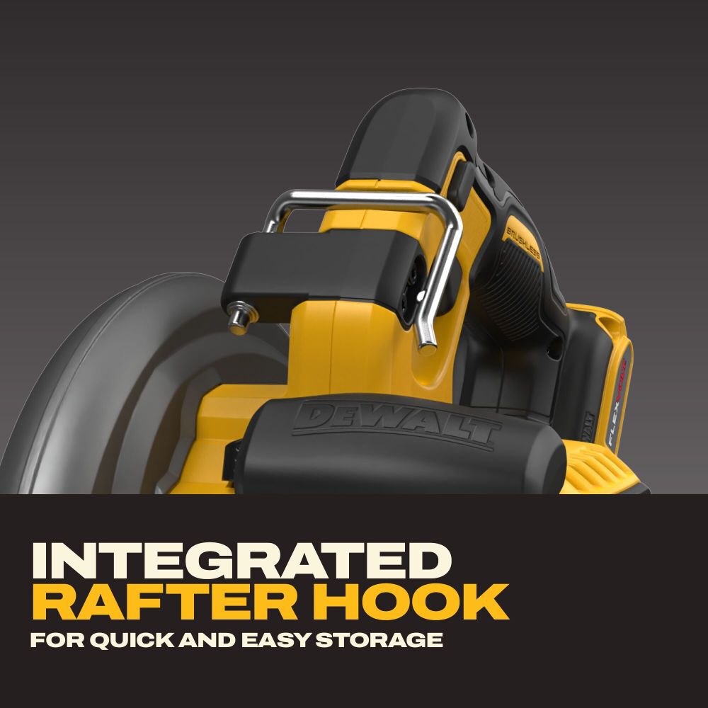 DEWALT 60V FLEXVOLT 7-1/4 Inch Circular Saw with Tool Connect Kit, large image number 9