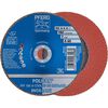 Pferd 7 Inch x 7/8 Inch POLIFAN Aluminum Oxide Flat Flap Disc, 60 Grit, small image number 1