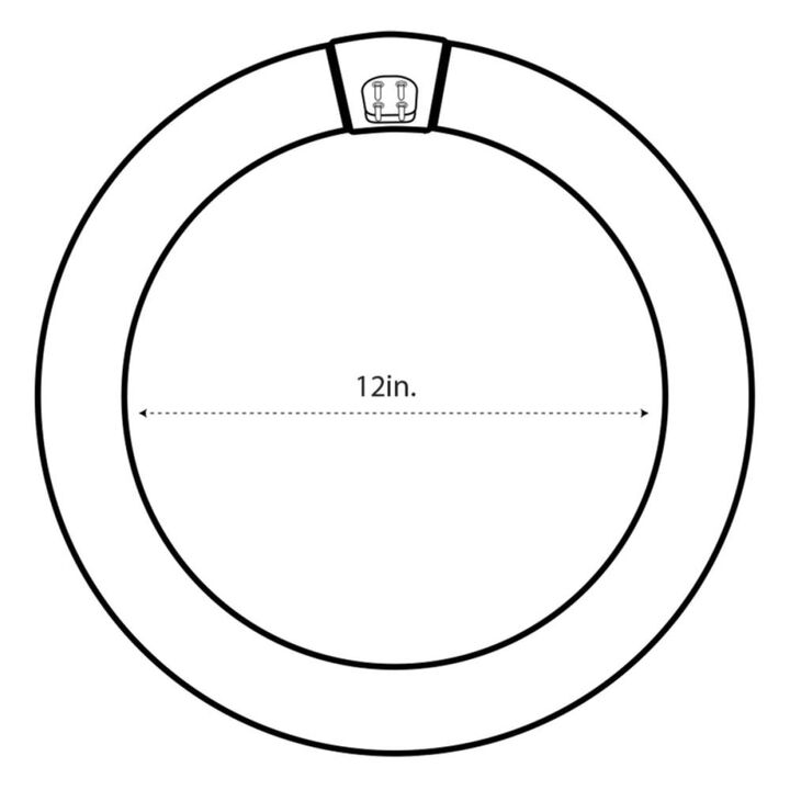 Feit Electric 12 Inch 20W 2000 Lumens T9 G10Q 4-Pin Circular LED Light White, large image number 1