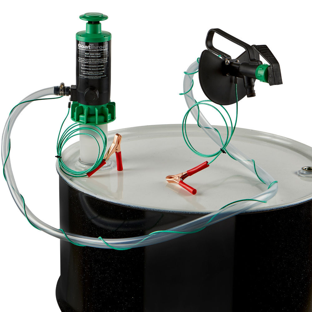 Milton GoatThroat Groundable Viton Pump and Tap - GTSCP.300.RT