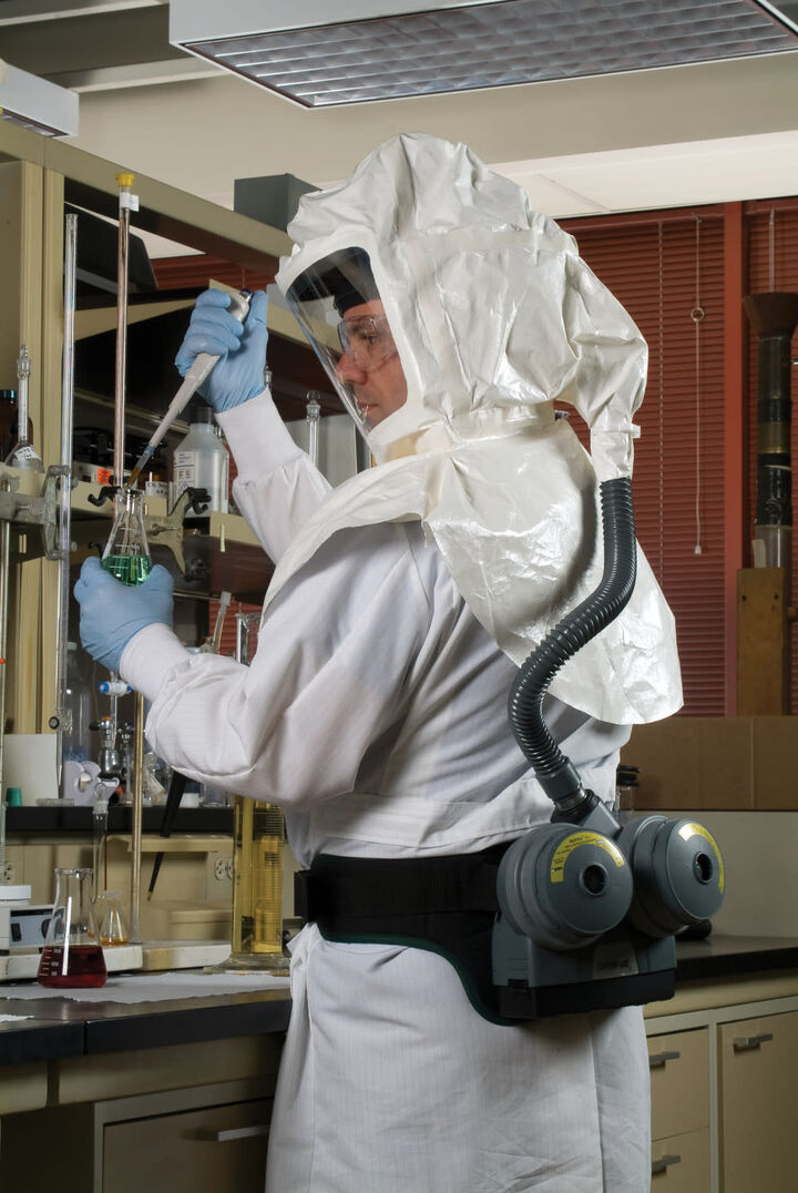 MSA Safety Works OptimAir TL Kit for Hood STD Battery, large image number 1