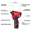 Milwaukee M12 FUEL Drill, Driver & Inflator Combo Kit Bundle, small image number 5