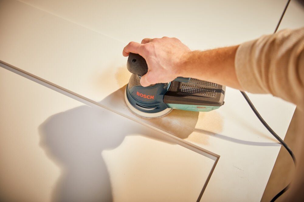 Bosch 5 Inch Single-Speed Palm Random Orbit Sander/Polisher, large image number 11