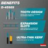Makita 7-1/4 in. 24T General Purpose Framing Blade 10pk, small image number 5