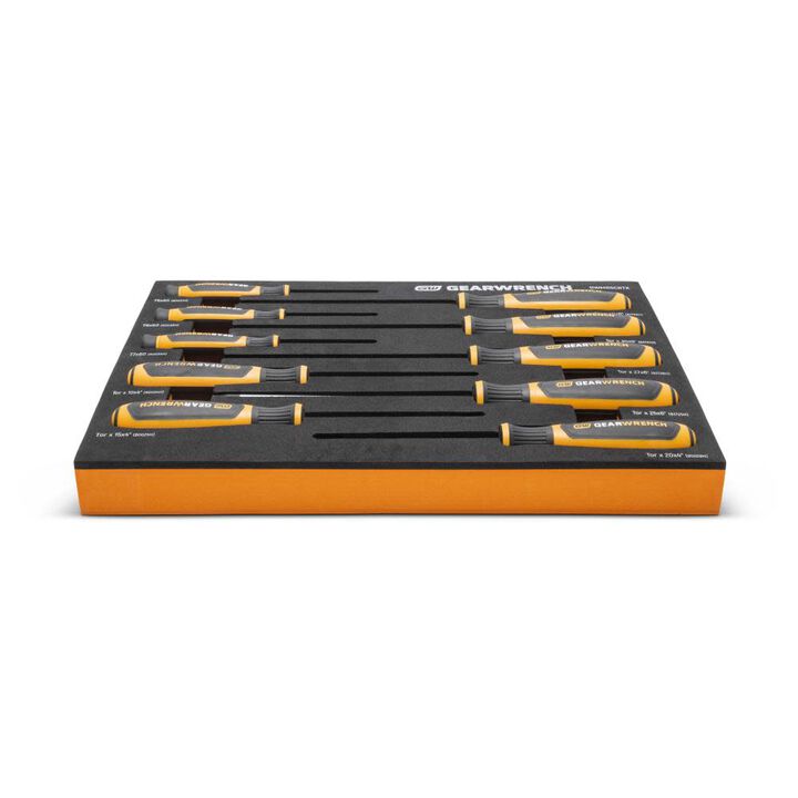 GEARWRENCH Torx Dual Material Screwdriver Set in Foam Storage Tray 10pc, large image number 4