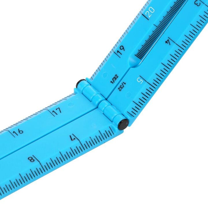 Ox Tools Pro 24 Inch Imperial Tuff Rule Cyan, large image number 3