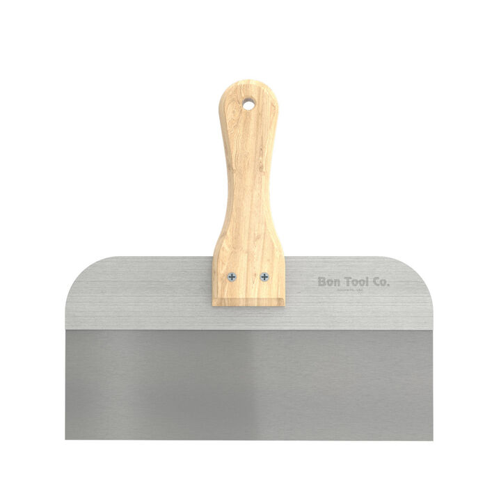 Bon Tool 10 Inch x 3 Inch Stainless Steel Taping Knife with 7 Inch Wood Handle, large image number 1