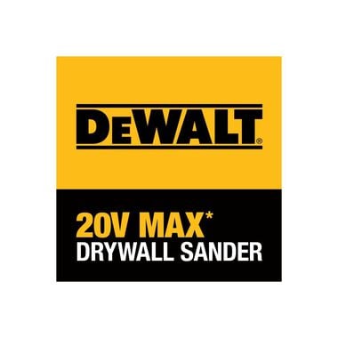 DEWALT 20V MAX Cordless Drywall Sander (Bare Tool), large image number 8