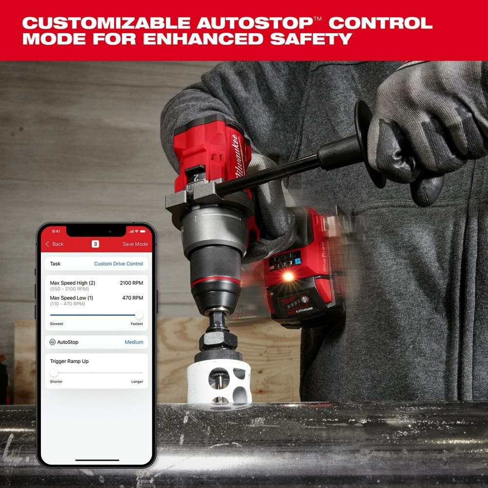Milwaukee M18 FUEL 1/2 Drill/Driver with ONE-KEY (Bare Tool), large image number 8
