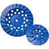 Diamond Products Star Blue 4 Inch Single Row Segmented Turbo Diamond Cup Grinder for Concrete, small image number 1