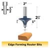 Bosch 3/4in x 1in Carbide Tipped Roundover Bit, small image number 2