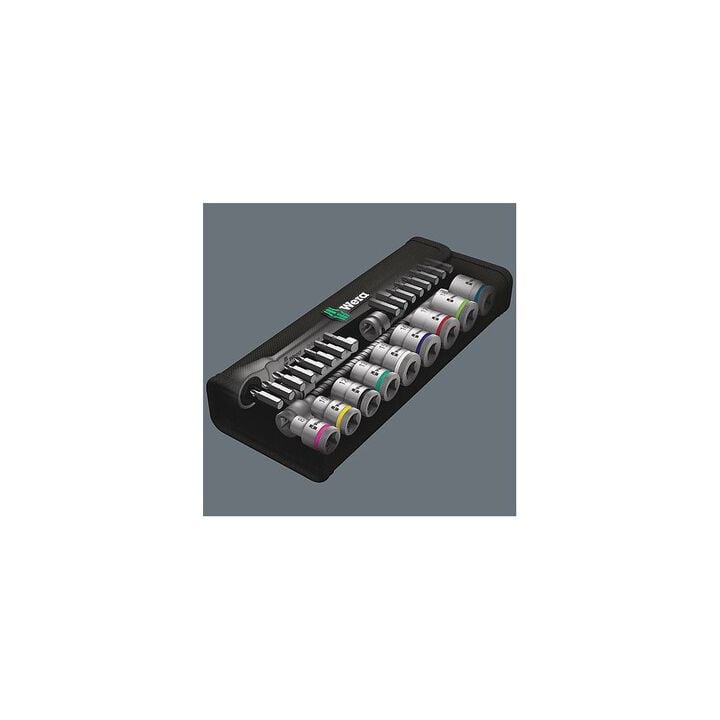 Wera Tools 29pc 3/8in Drive 8100 SB 8 Zyklop Metal Ratchet Set, large image number 7