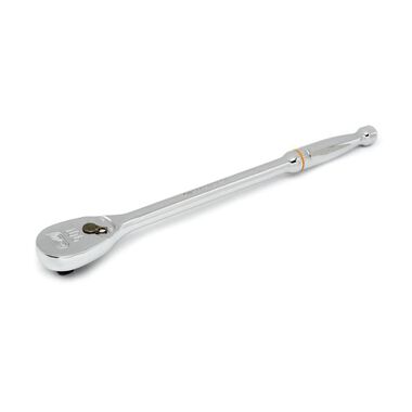 GEARWRENCH 1/2in Drive 90 Tooth Long Handle Teardrop Ratchet 15in, large image number 1