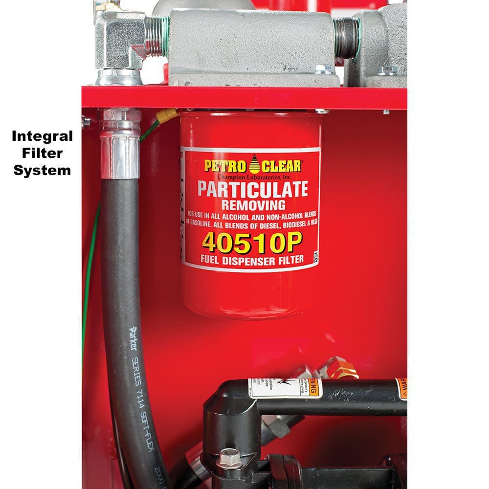 Johndow 30 Gallon UL Steel Manual Pump Gas Fuel Caddy, large image number 5