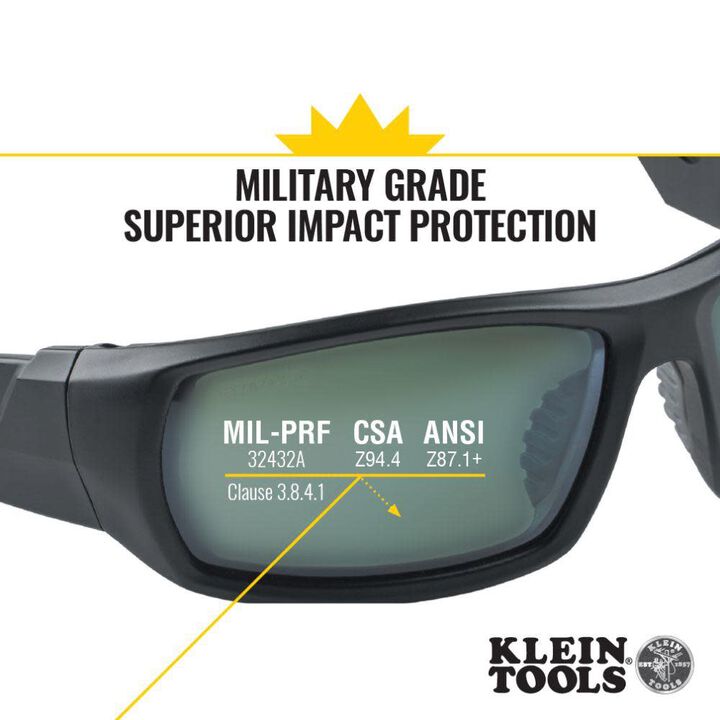 Klein Tools Pro Safety Glasses Polarized Lens, large image number 2