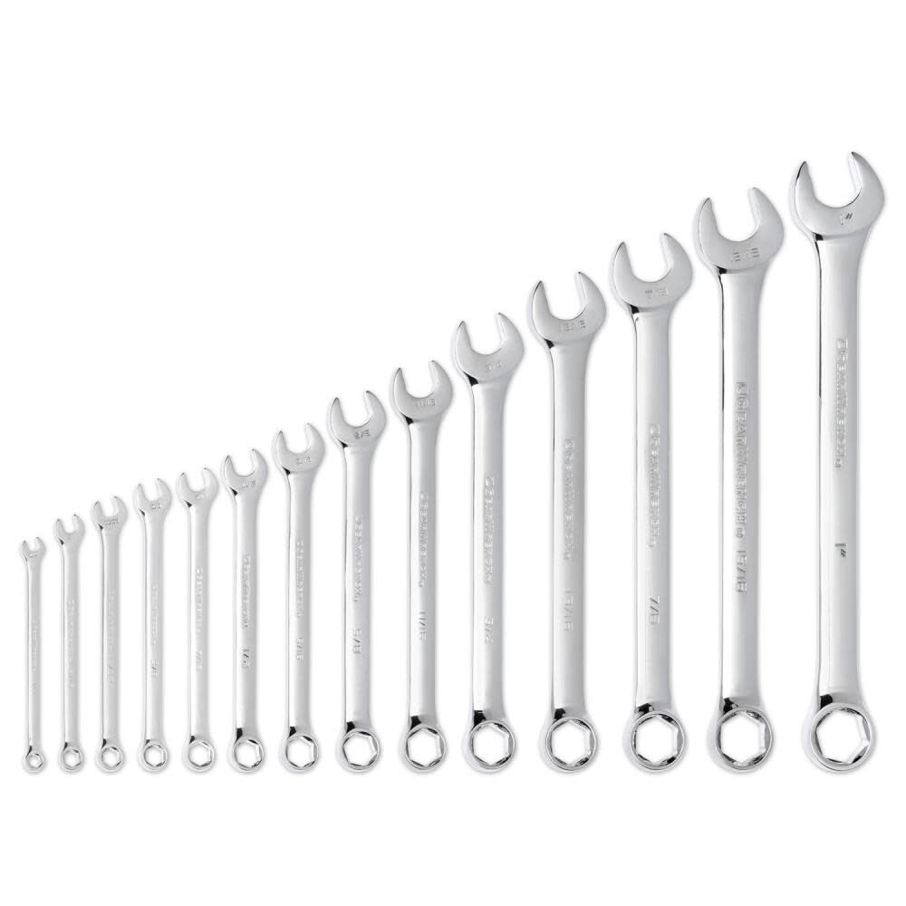GEARWRENCH Combination Wrench Set 28Pc Full Polish SAE/Metric 81923