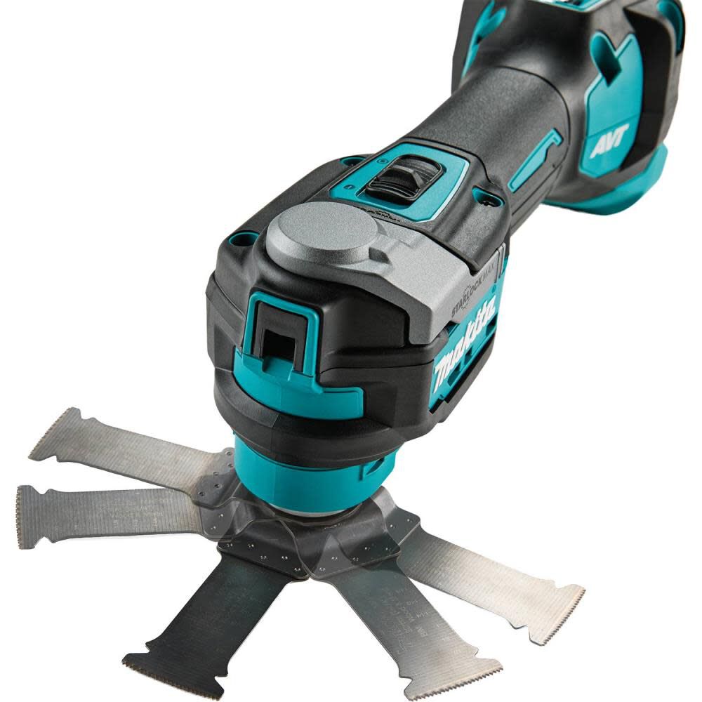 Acme Tools Makita 40V max XGT Brushless Cordless StarlockMax Oscillating Multi-Tool (Bare Tool) & Fein Best of Starlock Renovation Set, large image number 21