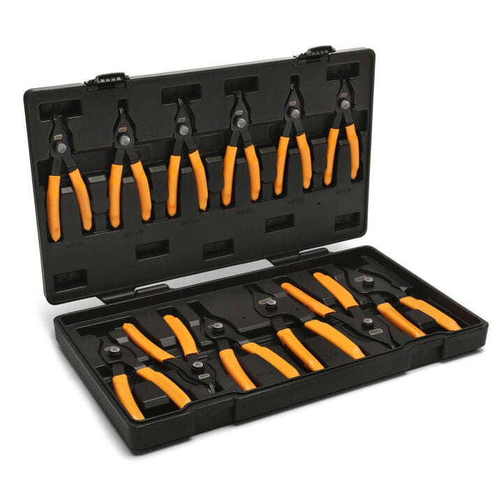 GEARWRENCH Convertible Push Button Snap Ring Pliers Set 12 Pieces, large image number 7