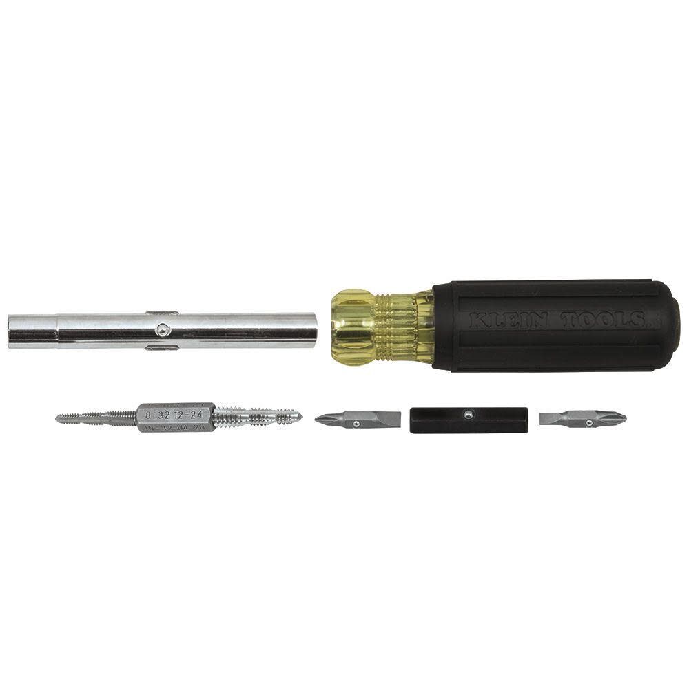 Klein Tools Multi-Bit Screwdriver/Tap Tool 14 Pieces, large image number 6