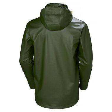 Helly Hansen PU Gale Waterproof Rain Jacket Army Green 4X, large image number 3