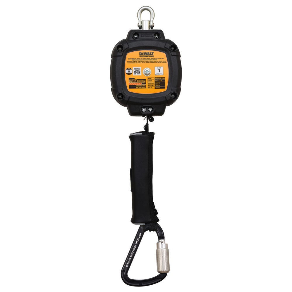 DEWALT Personal Self Retracting Lifeline Single Aluminum Carabiner, large image number 1