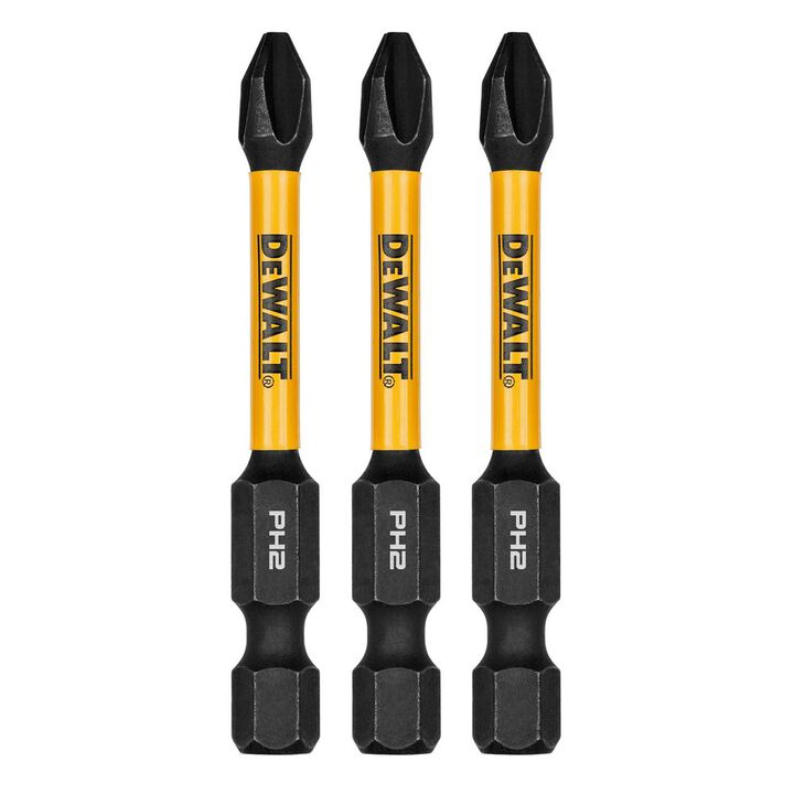 DEWALT 2.25In Phillips #2 Flextorq 3 Pack
