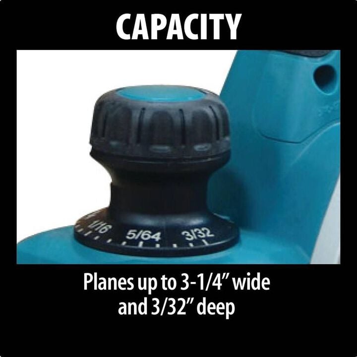 Makita 3-1/4 in. Planer with Tool Case, large image number 1