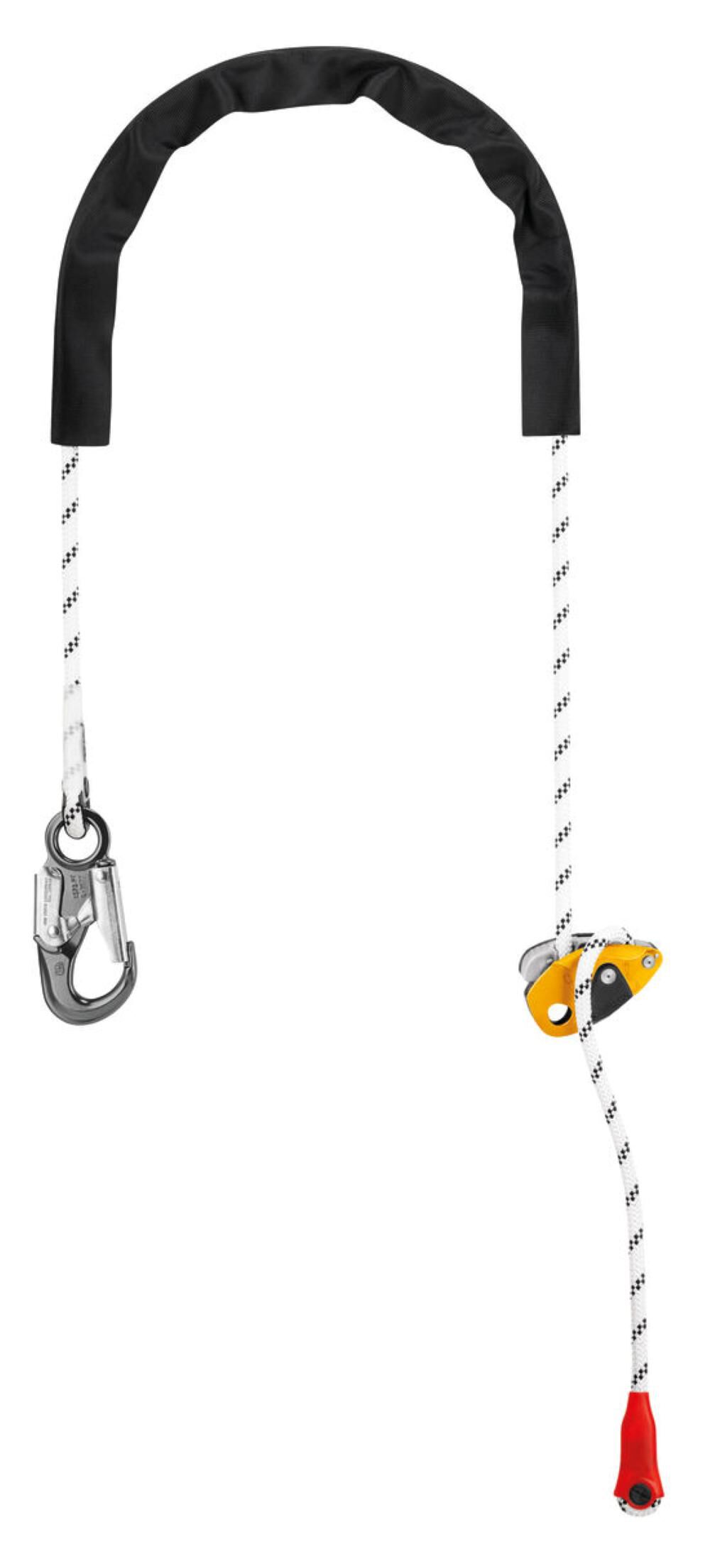Petzl Adjustable Work Positioning Lanyard with HOOK Connectorwith Protective Sheath (3m), ANSI, CSA, large image number 1