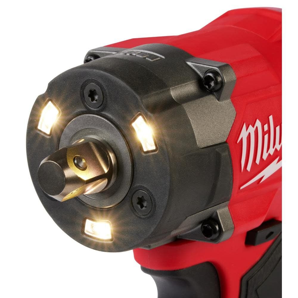 Milwaukee M18 FUEL 1/2 in Controlled Torque Compact Impact Wrench (Bare Tool) with TORQUE-SENSE Pin Detent, large image number 4