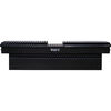 Buyers Products Company 18x27x71 Inch Gloss Black Diamond Tread Aluminum Gull Wing Truck Box, small image number 1