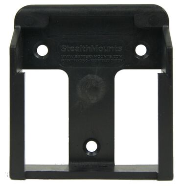 Wall Mount Battery and Charger Organizing Bracket for Black