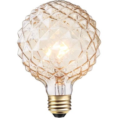 Globe Electric Designer Crystalina Incandescent Light Bulb 40W