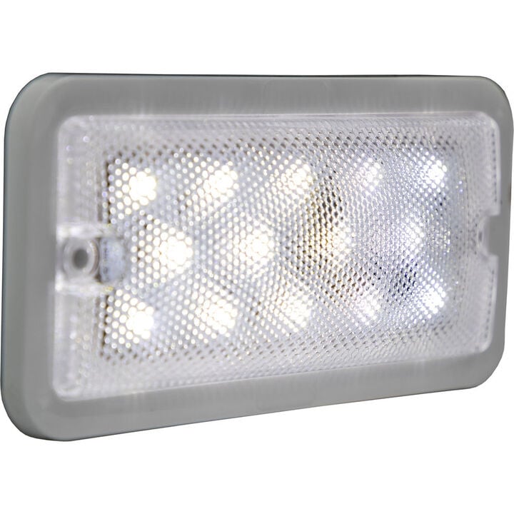 Buyers Products Company 5.8 Inch Rectangular LED Interior Dome Light for Remote Switch, large image number 2