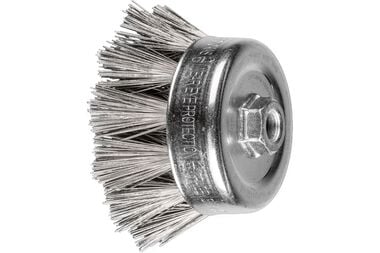 Pferd Diamond Coated Wire Cup Brush 2-3/4 Inch Diameter 270 Grit 5/8-11 Inch Thread