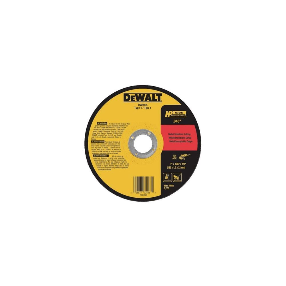 DEWALT Aluminum Oxide 7-in 60-Grit Grinding Wheel, large image number 5