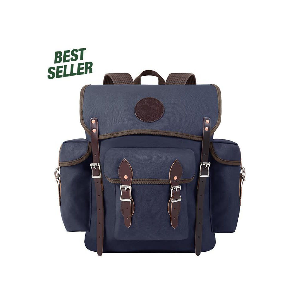 Duluth Pack 24 Liter Capacity Navy Canvas Wanderer Backpack, large image number 2