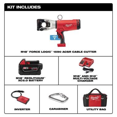 Milwaukee M18 Force Logic 1590 ACSR Cable Cutter, large image number 1