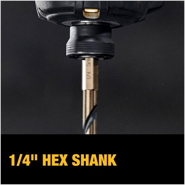 DEWALT 1/16in BLACK & GOLD Impact Ready METAL DRILL BIT, large image number 3