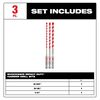 Milwaukee 3 pc SHOCKWAVE Carbide Hammer Drill Bit Kit, small image number 2