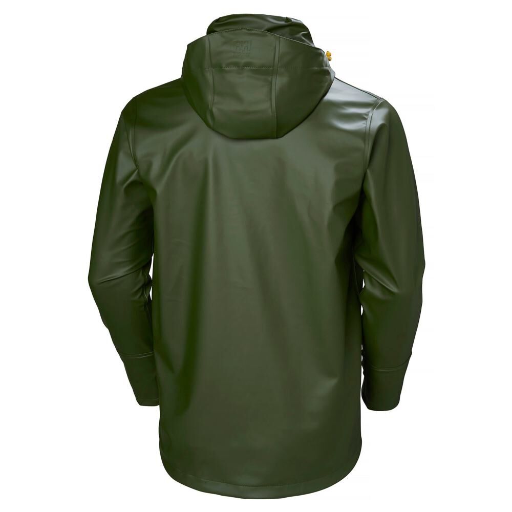 Army green hot sale rain jacket