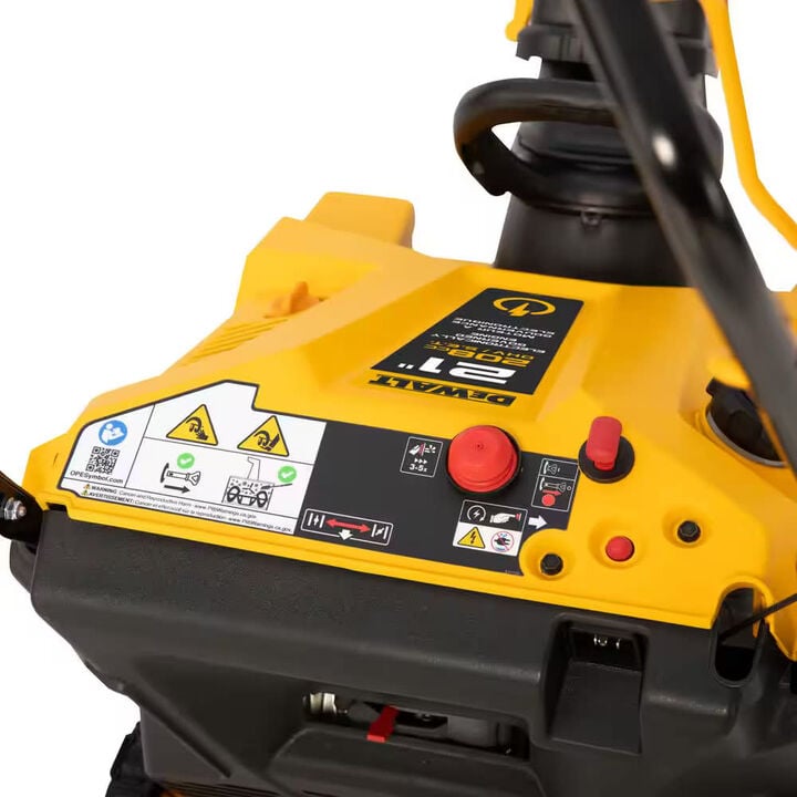 DEWALT 21 Inch Single Stage Gas-Powered Auger Propelled Snow Blower, large image number 3