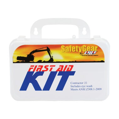 Protective Industrial Products SafetyGear 25 Person Contractor First Aid Kit