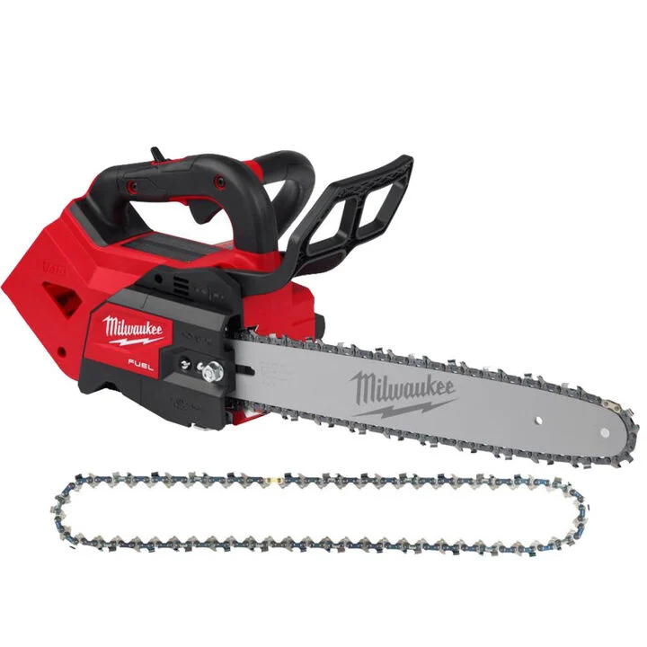 Milwaukee M18 Fuel 14 Inch Chainsaw Bare Tool with Extra Saw Chain Bundle
