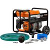 Generac 2in Semi-Trash Water Pump with Hose and Wheel Kit, small image number 1