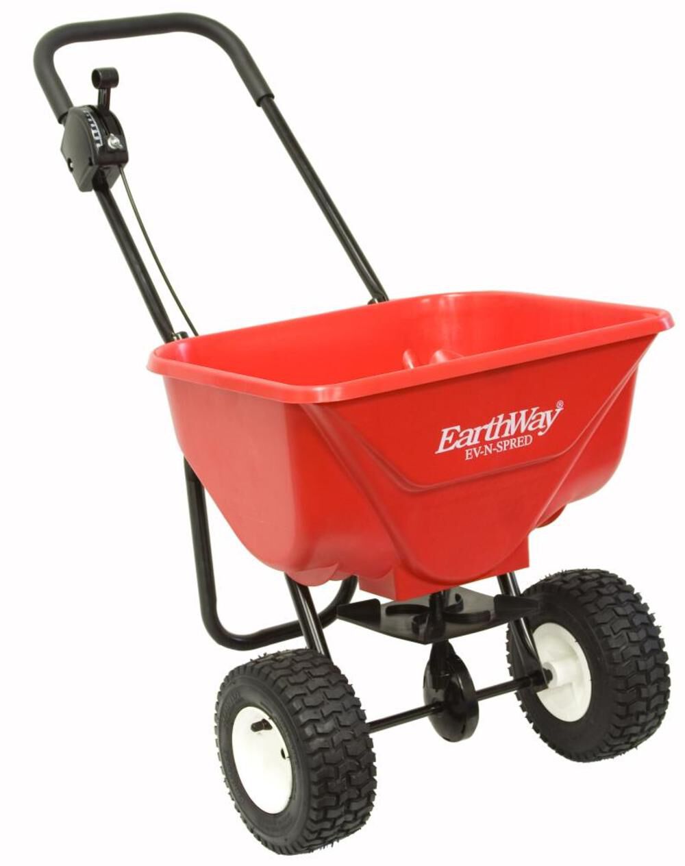 Earthway 65lb Capacity Deluxe Residential Spreader with 9in Pneumatic Tires – 2030P-PLUS