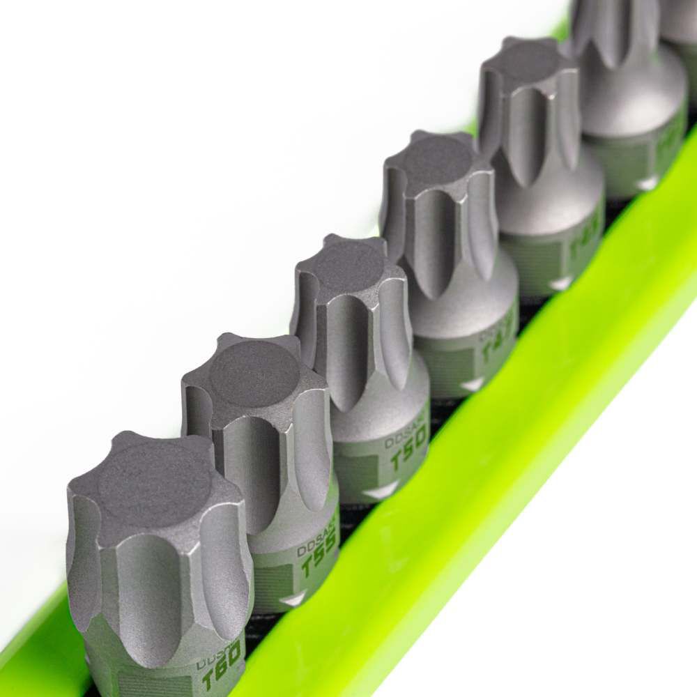 GripEdge Tools RPT 1/4 Inch Drive Dual-Action Star Driver Bit Set 13 Pieces, large image number 5