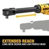 DEWALT 20V MAX ATOMIC 3/8 Inch Extended Reach Ratchet (Bare Tool), small image number 5