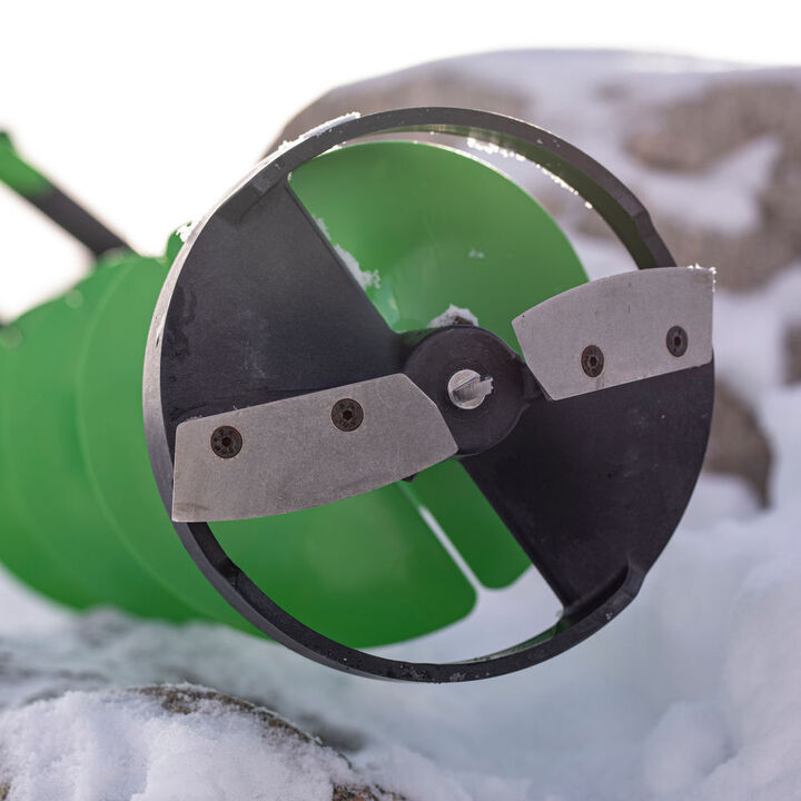 Ion Ice Auger Alpha Poly 10in Kit with Two Batteries, large image number 5